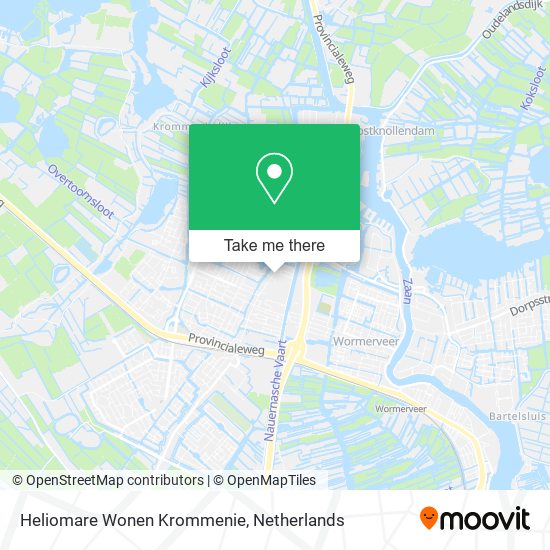 Heliomare Wonen Krommenie map