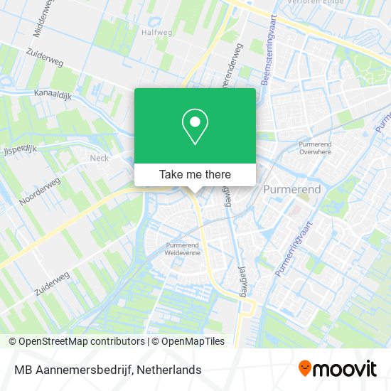 MB Aannemersbedrijf map