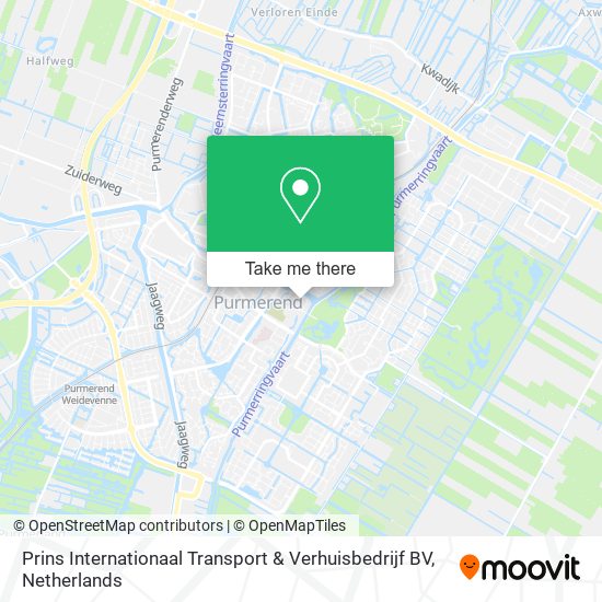 Prins Internationaal Transport & Verhuisbedrijf BV map