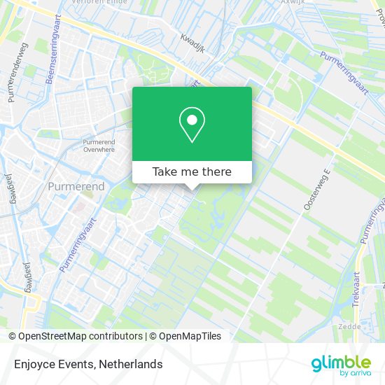 Enjoyce Events map