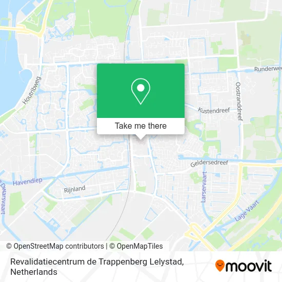 Revalidatiecentrum de Trappenberg Lelystad map
