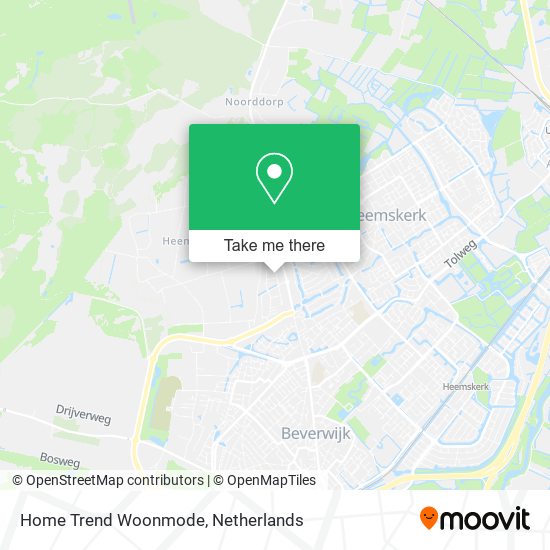 Home Trend Woonmode map