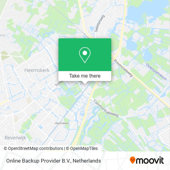 Online Backup Provider B.V. map