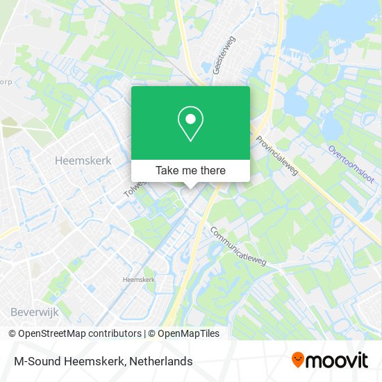 M-Sound Heemskerk Karte
