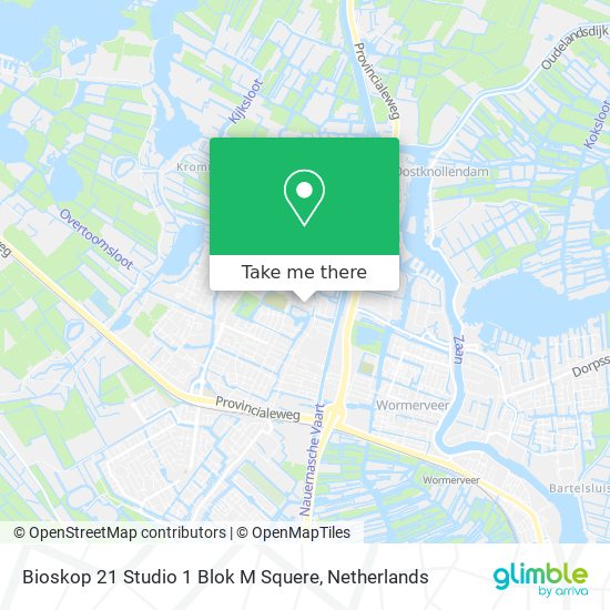 Bioskop 21 Studio 1 Blok M Squere map