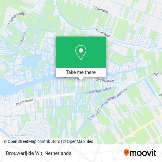 Brouwerij de Wit map