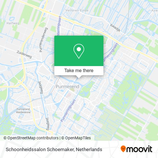 Schoonheidssalon Schoemaker map