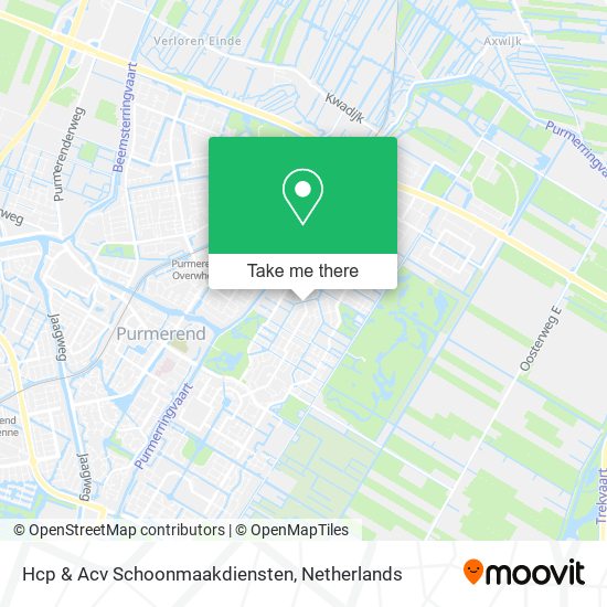 Hcp & Acv Schoonmaakdiensten map