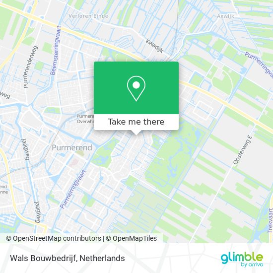 Wals Bouwbedrijf map