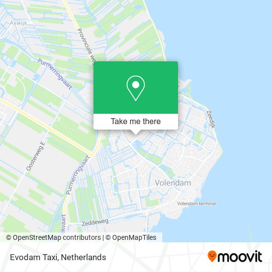 Evodam Taxi map