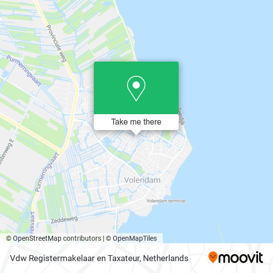 Vdw Registermakelaar en Taxateur Karte