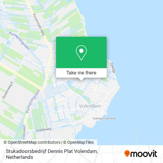 Stukadoorsbedrijf Dennis Plat Volendam map
