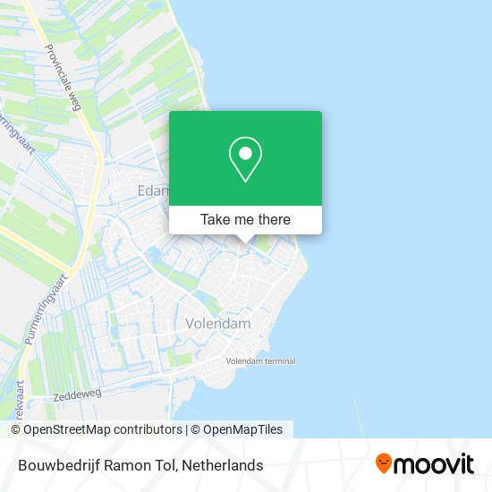 Bouwbedrijf Ramon Tol map