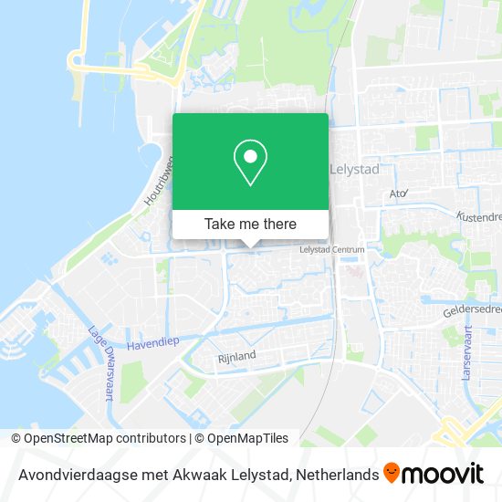 Avondvierdaagse met Akwaak Lelystad Karte