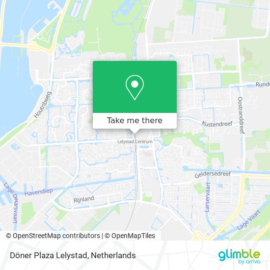 Döner Plaza Lelystad map