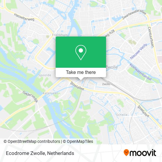 Ecodrome Zwolle Karte