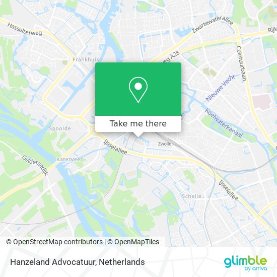 Hanzeland Advocatuur Karte