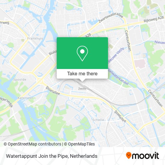 Watertappunt Join the Pipe map