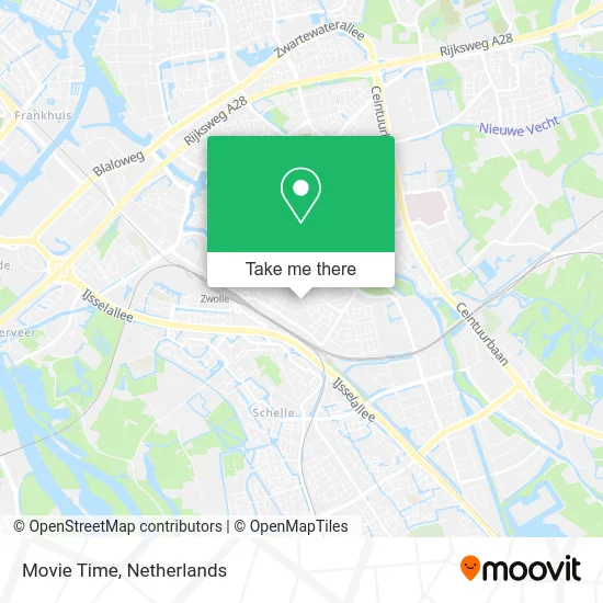 Movie Time map