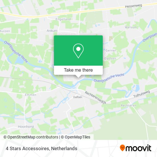 4 Stars Accessoires map