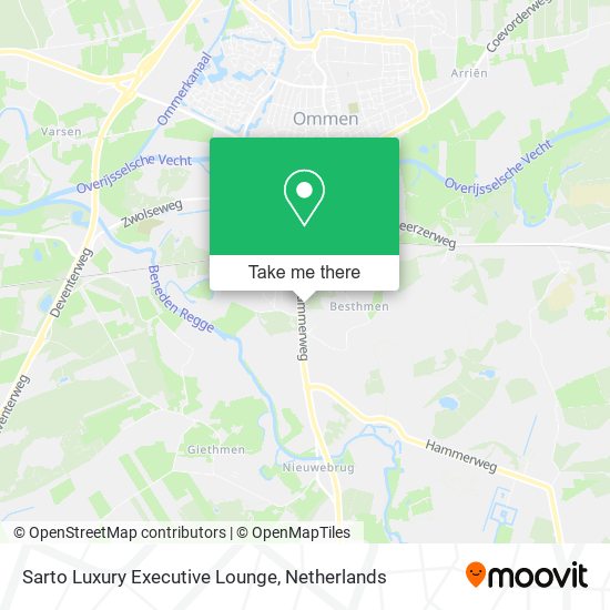 Sarto Luxury Executive Lounge map