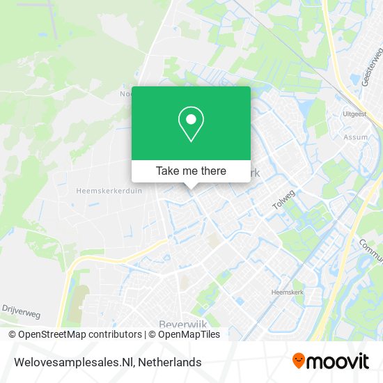 Welovesamplesales.Nl map