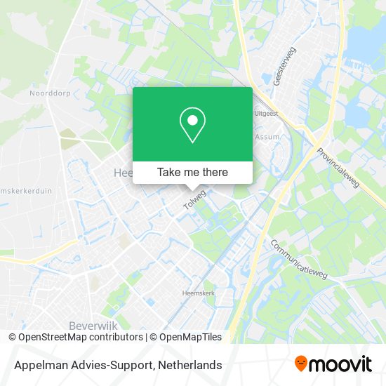 Appelman Advies-Support map