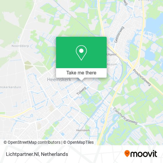 Lichtpartner.Nl map