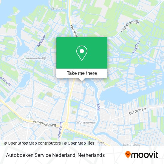 Autoboeken Service Nederland Karte