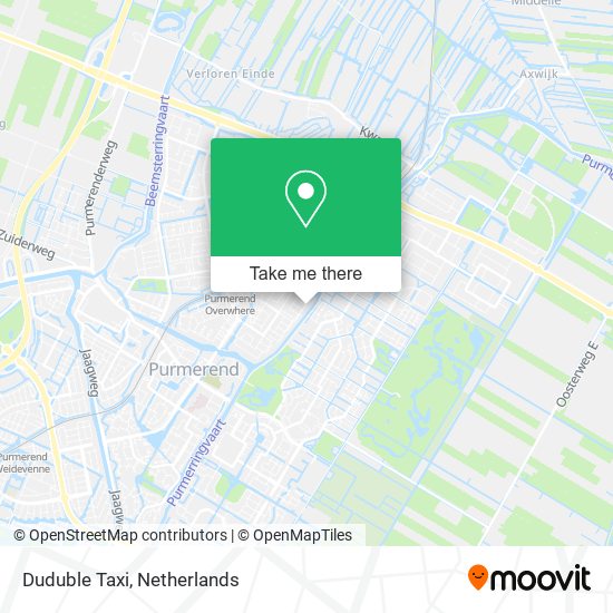 Duduble Taxi map