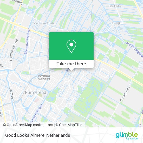 Good Looks Almere map