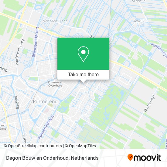 Degon Bouw en Onderhoud map