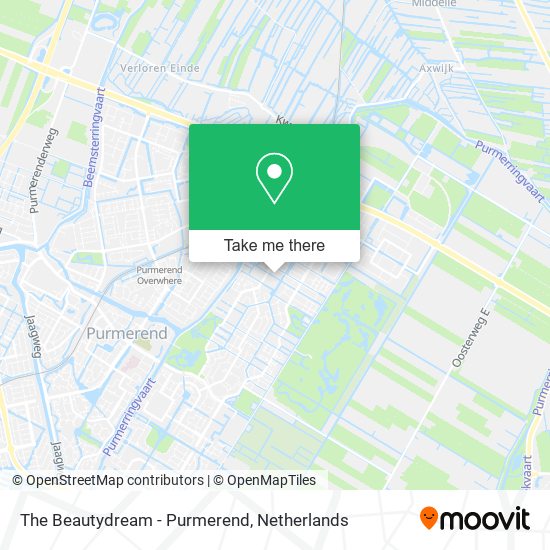 The Beautydream - Purmerend map