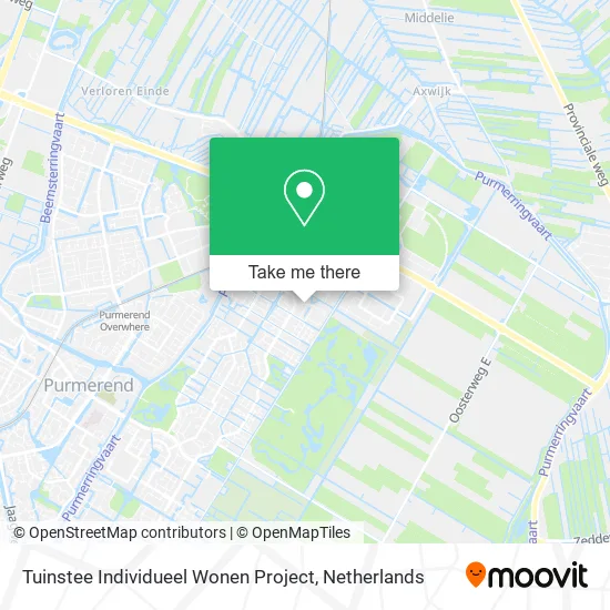 Tuinstee Individueel Wonen Project map