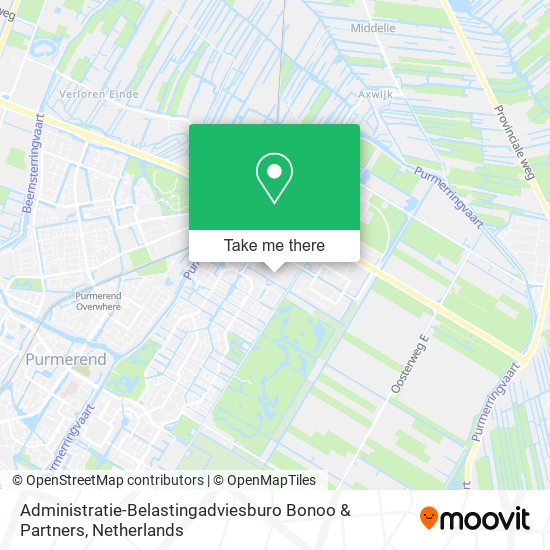 Administratie-Belastingadviesburo Bonoo & Partners map