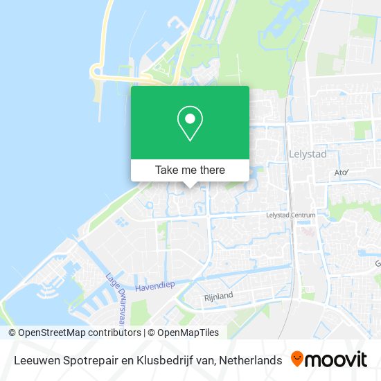 Leeuwen Spotrepair en Klusbedrijf van map