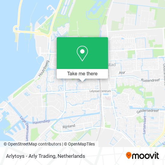 Arlytoys - Arly Trading map