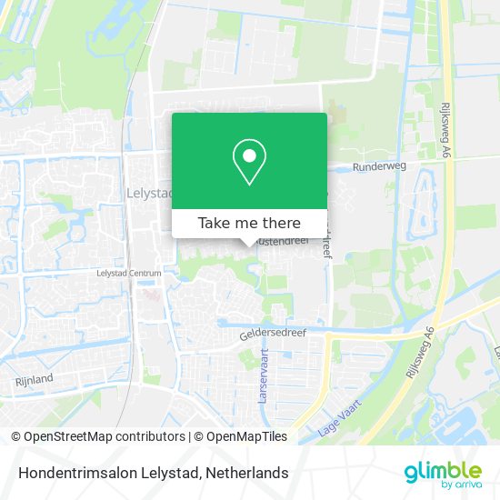 Hondentrimsalon Lelystad map