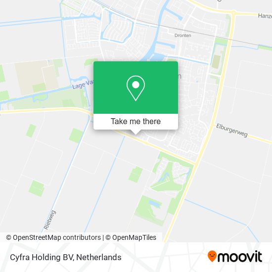 Cyfra Holding BV map