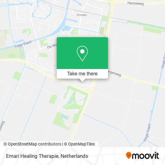 Emari Healing Therapie map