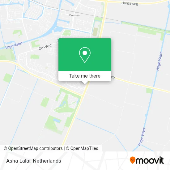 Asha Lalai map