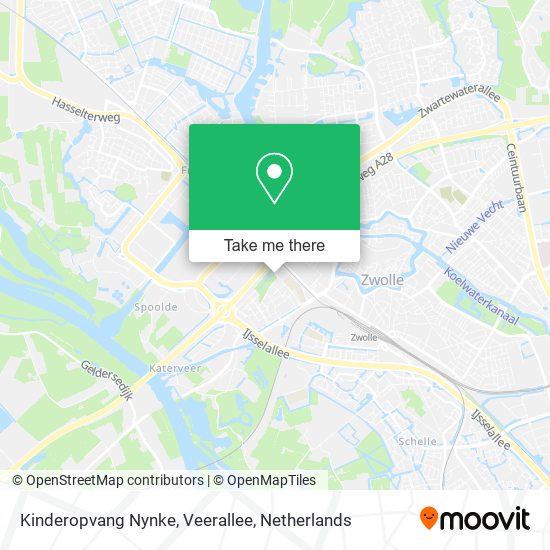 Kinderopvang Nynke, Veerallee map