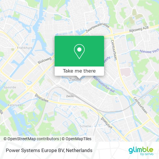 Power Systems Europe BV Karte
