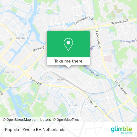 Rophilmi Zwolle BV map