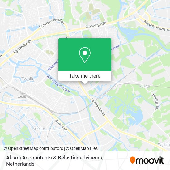 Aksos Accountants & Belastingadviseurs map