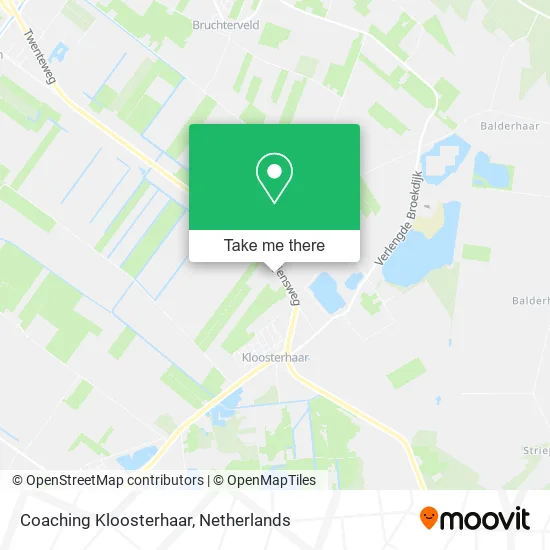Coaching Kloosterhaar map