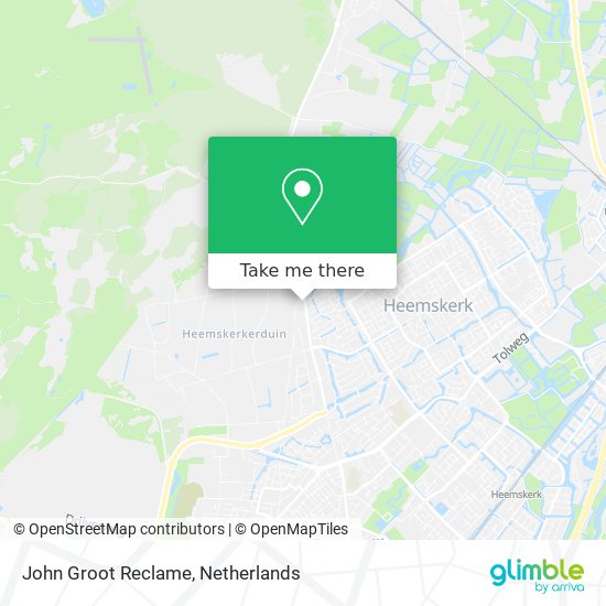 John Groot Reclame map