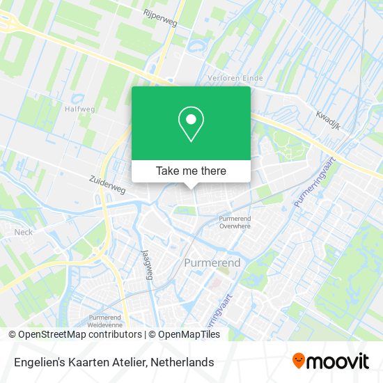 Engelien's Kaarten Atelier map