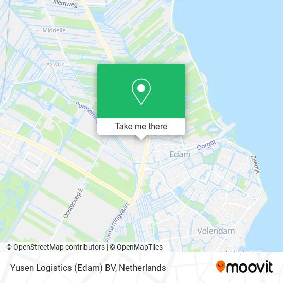Yusen Logistics (Edam) BV map