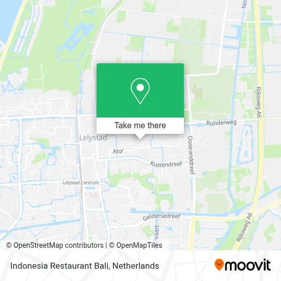 Indonesia Restaurant Bali map